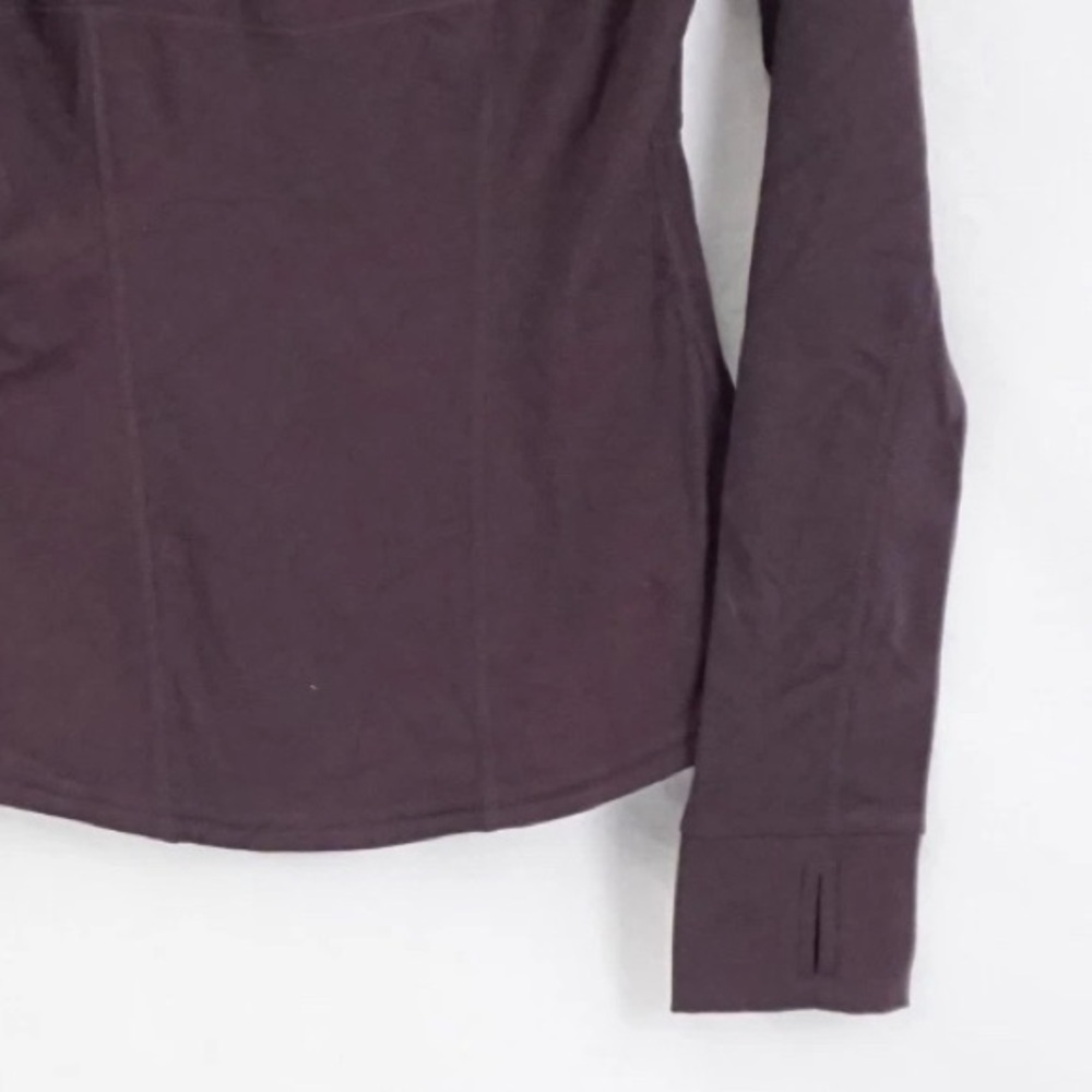 ❌SOLD❌ NWT [Fabletics] Cold Weather Full-Zip Long-Sleeve Jacket Plum Women's S - Picture 7 of 8